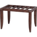 Vintage wooden luggage rack, France 1950