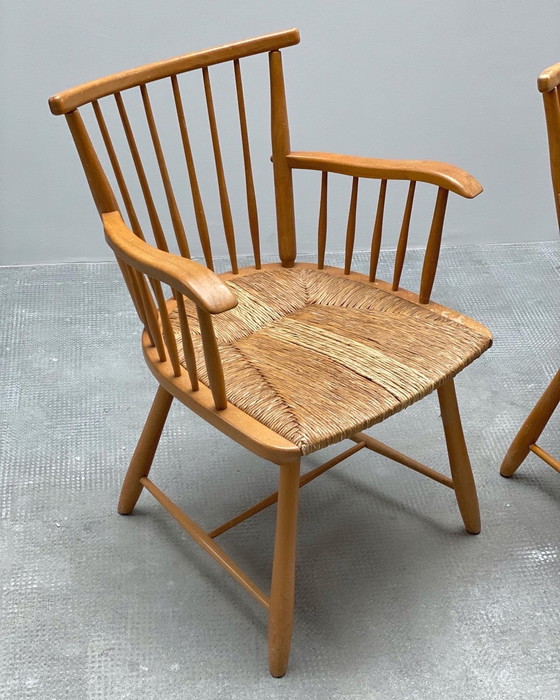 Image 1 of 4x Arno Lambrecht For WK-Möbel Struts Chairs