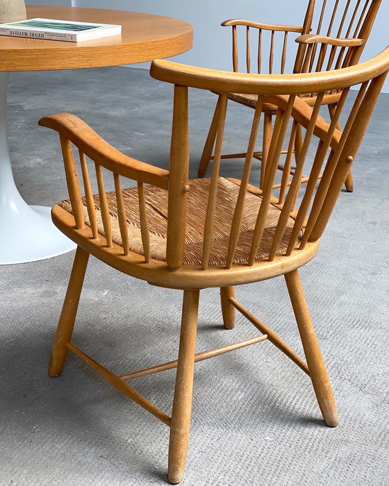 Image 1 of 4x Arno Lambrecht For WK-Möbel Struts Chairs