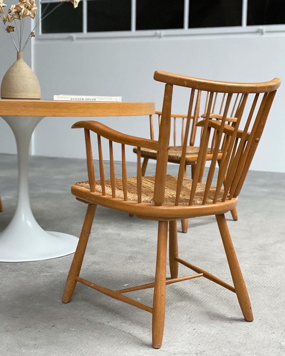 Image 1 of 4x Arno Lambrecht For WK-Möbel Struts Chairs