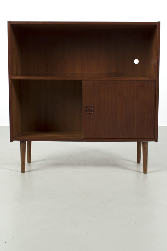 Image 1 of Vintage cabinet with sliding doors