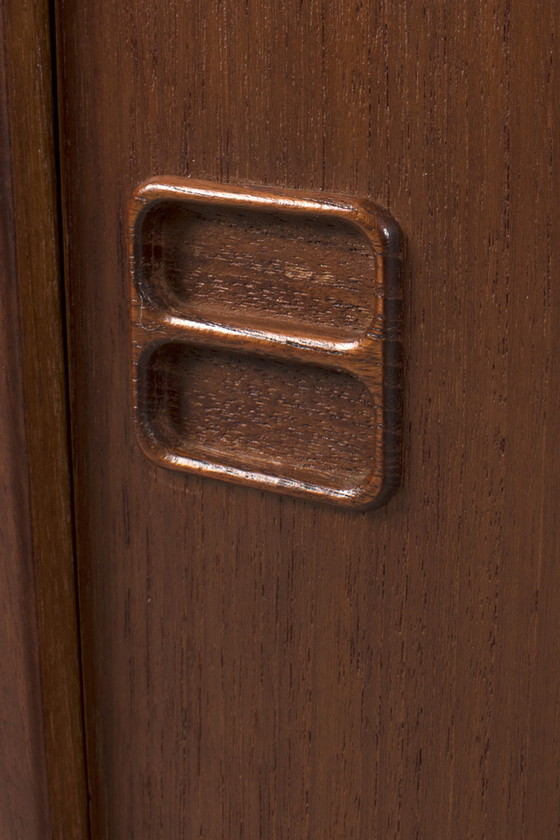 Image 1 of Vintage cabinet with sliding doors