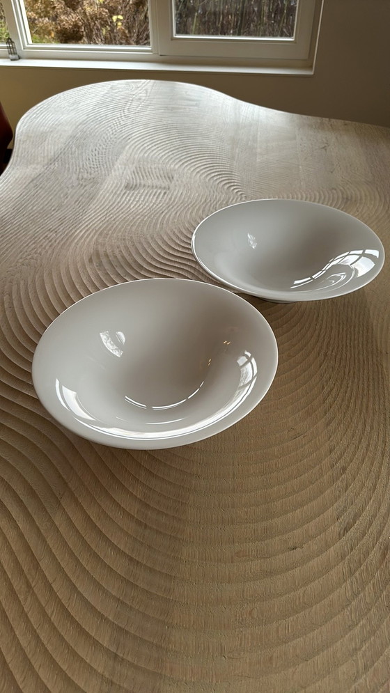 Image 1 of Alessi - Ku - 2X Salad/Dressing Bowl.