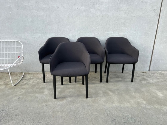 Image 1 of 8 X Vitra Bouroullec Softshell Armchairs