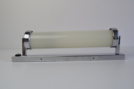 Image 1 of Wall Bauhaus or Functionalist Chrome Wall Lamp, 1930s