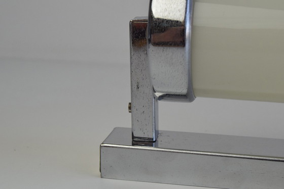 Image 1 of Wall Bauhaus or Functionalist Chrome Wall Lamp, 1930s