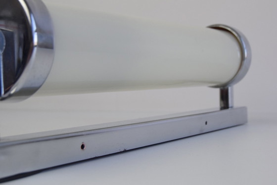 Image 1 of Wall Bauhaus or Functionalist Chrome Wall Lamp, 1930s