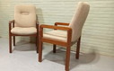 2x Fauteuil design vintage