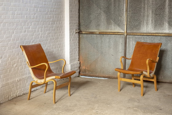 Image 1 of 2x Bruno Mathsson Eva Chair by Dux