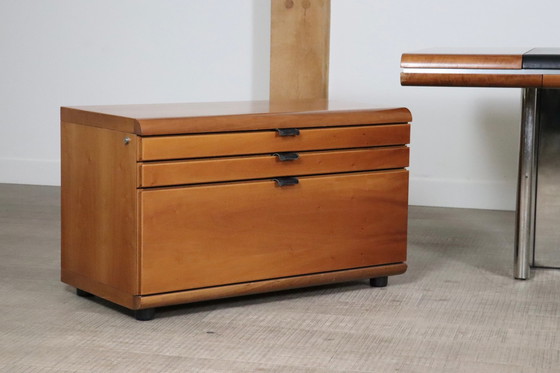 Image 1 of Skipper executive desk + credenza by Hans von Klier