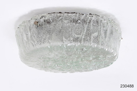 Image 1 of German vintage round ceiling lamp or wall lamp by Kaiser Idell, 1960s