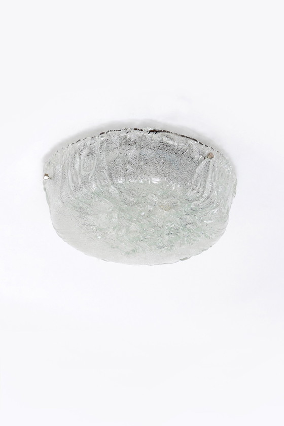 Image 1 of German vintage round ceiling lamp or wall lamp by Kaiser Idell, 1960s