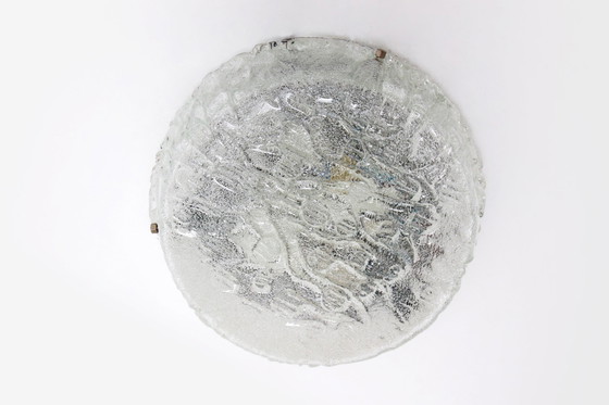 Image 1 of German vintage round ceiling lamp or wall lamp by Kaiser Idell, 1960s
