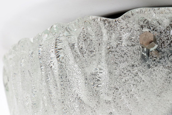 Image 1 of German vintage round ceiling lamp or wall lamp by Kaiser Idell, 1960s