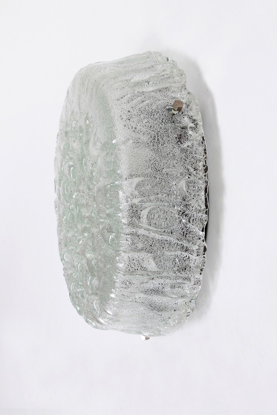 Image 1 of German vintage round ceiling lamp or wall lamp by Kaiser Idell, 1960s