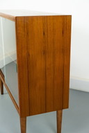 Vetrina vintage in teak Søborg di Børge Mogensen