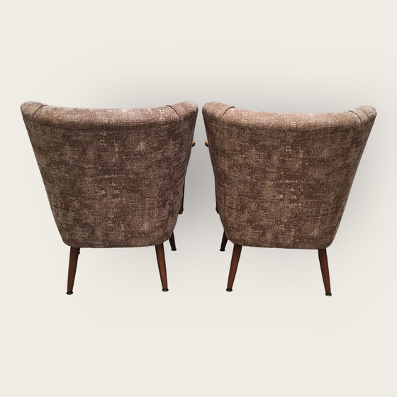 Image 1 of Deux fauteuils de cocktail Mid Century