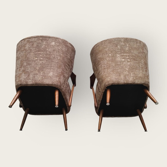 Image 1 of Deux fauteuils de cocktail Mid Century