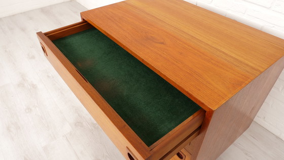 Image 1 of Cassettiera vintage danese in teak | 4 cassetti
