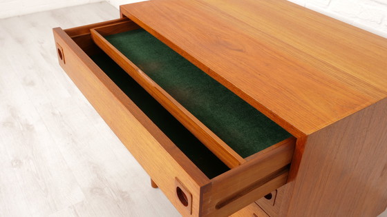 Image 1 of Cassettiera vintage danese in teak | 4 cassetti