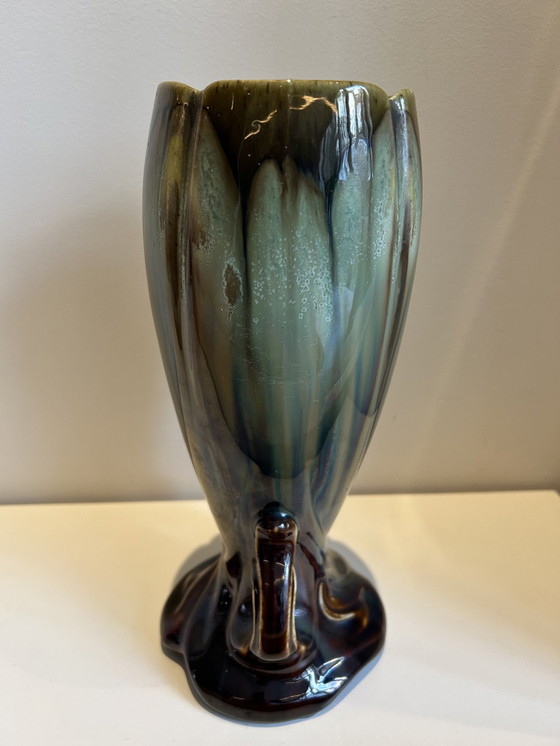 Image 1 of Vase Art Déco Faiencerie