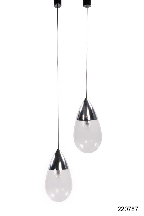 Image 1 of 2 x Glashutte Limburg Model Drop hanging lamp