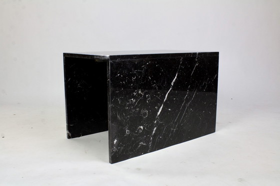 Image 1 of Black Marble Coffee Table