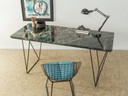 Onyx marble desk