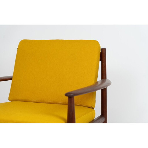 Vintage “FD-128” armchair by Grete Jalk for France and Son, Denmark 1960s