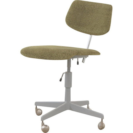Mid century swivel work desk armchair by Kovona, 1950s