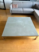 Vintage coffee table natural stone