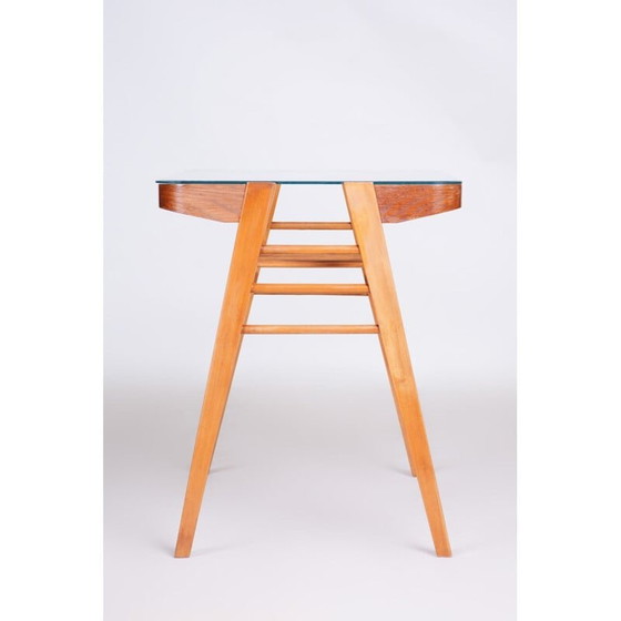 Image 1 of Mid century wood side table, 1950s