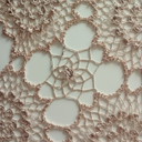 Vintage Spread, Handmade Fine Crochet. Pièce Unique! 325 cm X 270 cm