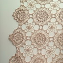 Vintage Spread, Handmade Fine Crochet. Pièce Unique! 325 cm X 270 cm