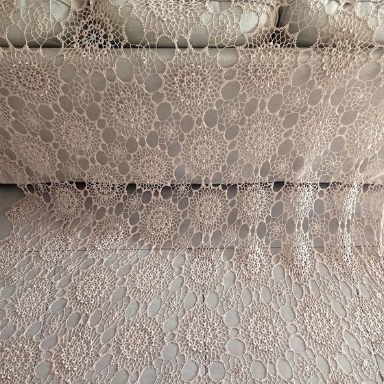 Image 1 of Copriletto vintage, fatto a mano all'uncinetto. Pezzo unico! 325 cm x 270 cm
