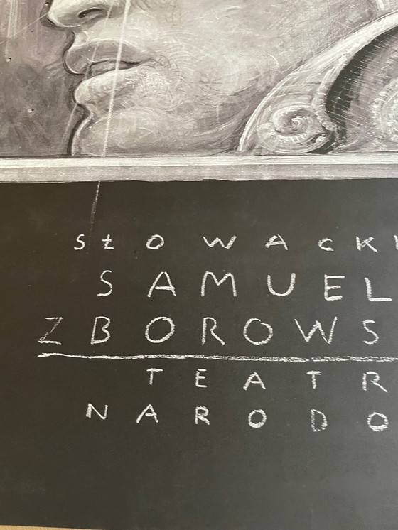 Image 1 of Franciszek A.B. Bilberstein-Starowieyski (1930-2009), Samuel Zborowski, 1980, Poster No 102, Copyright National Theatre