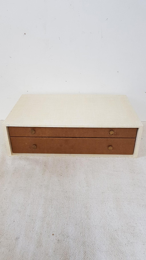 Brocante cassetta posate in acciaio inox