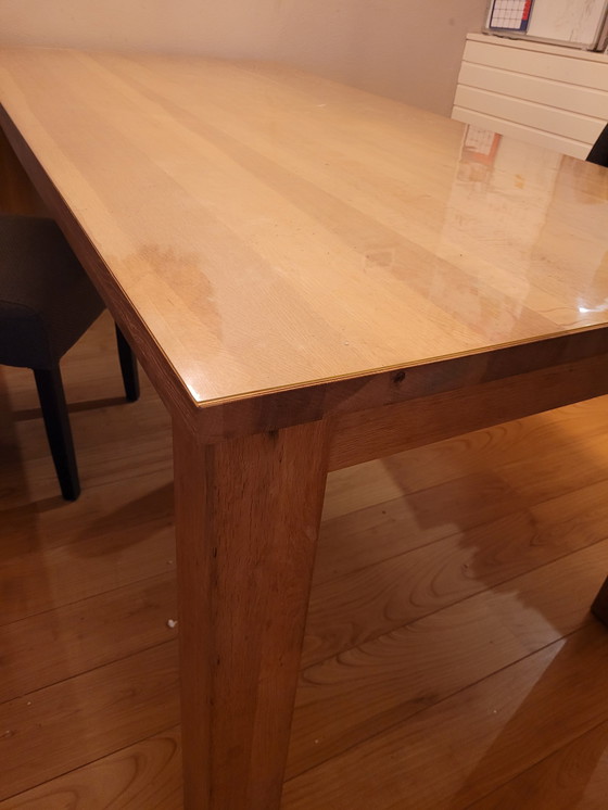 Image 1 of Solid Oak Dining Table