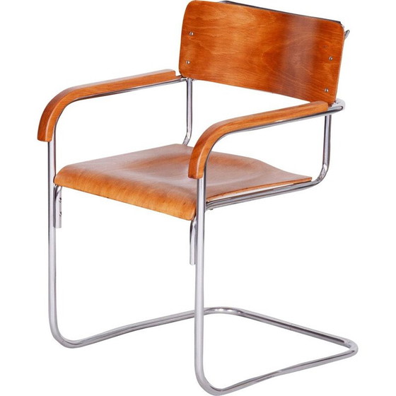 Image 1 of Bauhaus vintage armchair by Mucke Melder, 1930s