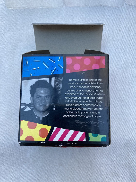 Image 1 of 3 Romero Britto figures. New Box, First Edition, 2011.