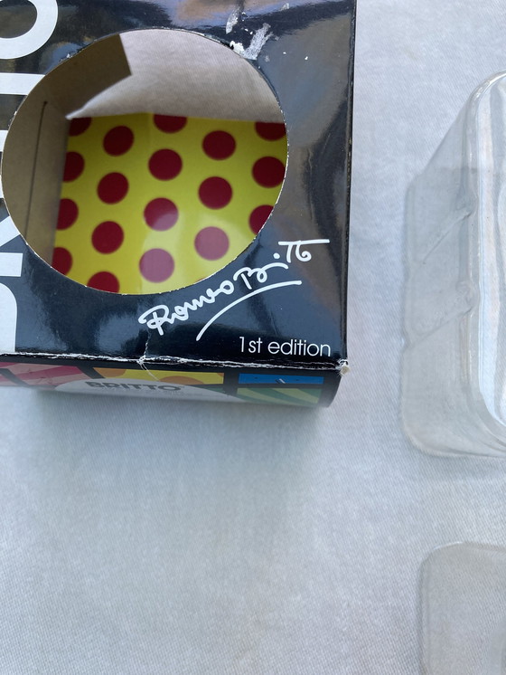 Image 1 of 3 Romero Britto figures. New Box, First Edition, 2011.