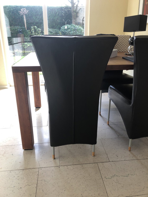 Image 1 of 6X Leather Dining Chair