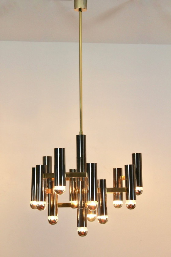 Image 1 of Gaetano Sciolari Chandelier