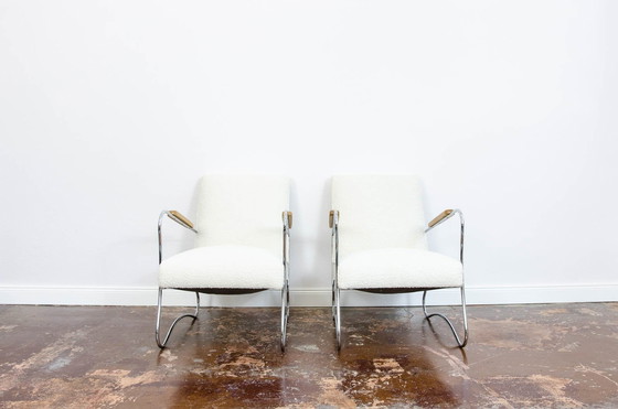 Image 1 of Par de sillones de mediados de siglo de Fmw, Polonia, década de 1950