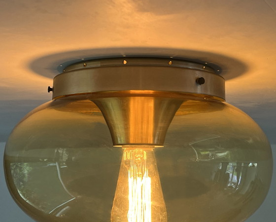 Image 1 of Dijkstra 'Drop' 1970s ceiling light