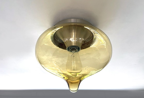 Image 1 of Dijkstra 'Drop' 1970s ceiling light