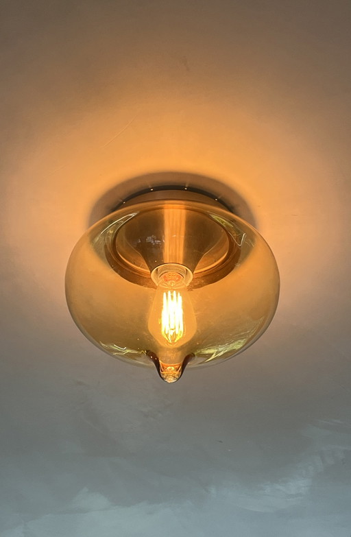 Dijkstra 'Drop' 1970s ceiling light