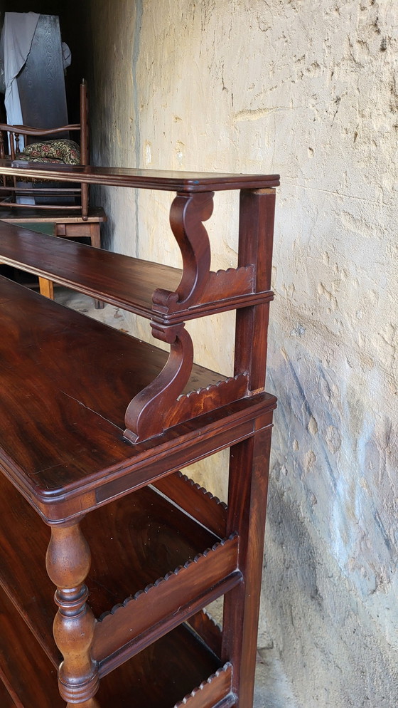 Image 1 of Mahogany Wall Shelf