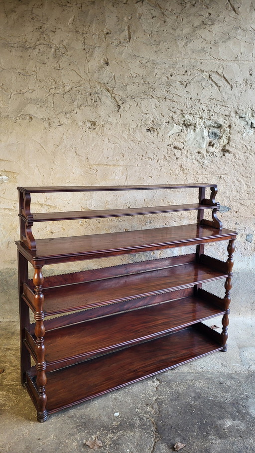 Mahogany Wall Shelf