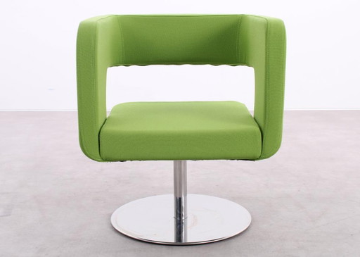 Fauteuil pivotant Ahrend vert